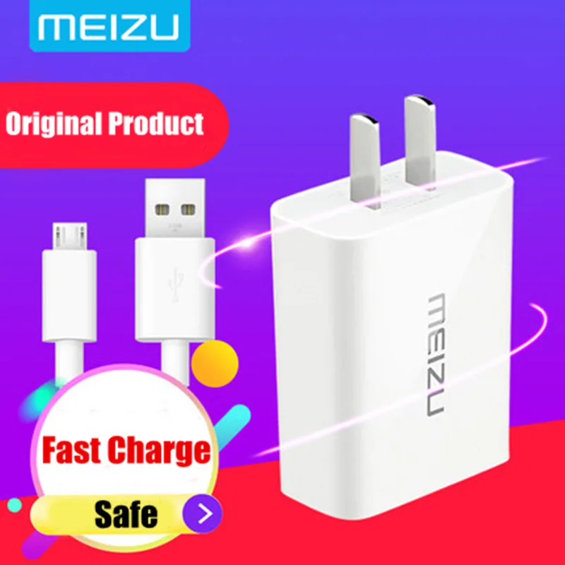 

Original MEIZU M6 Note Charger UP0830 MTK 3.0 quick Fast Charge Adapter micro usb cable for M5S M6S m5 note m5c m6t m3s mx6 m3
