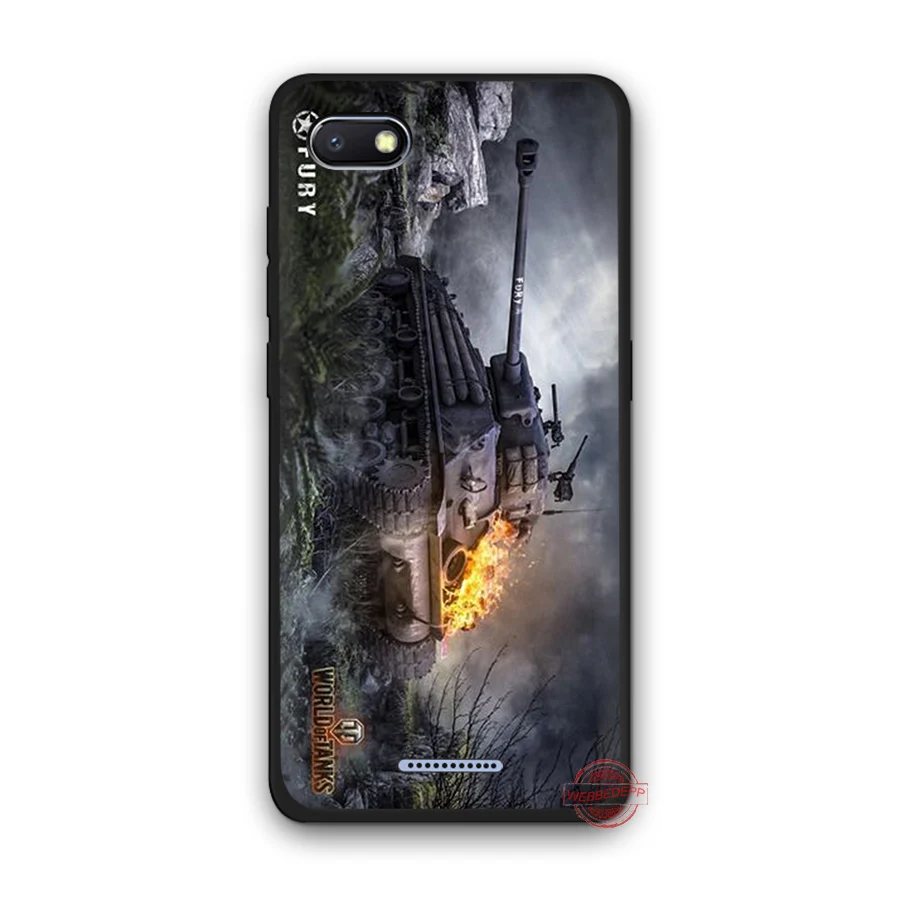 WEBBEDEPP world of tanks мягкий чехол для телефона для Redmi Note 8 7 6 5 Pro 4A 5A 6A 4X5 Plus S2 Go чехол s - Цвет: 7