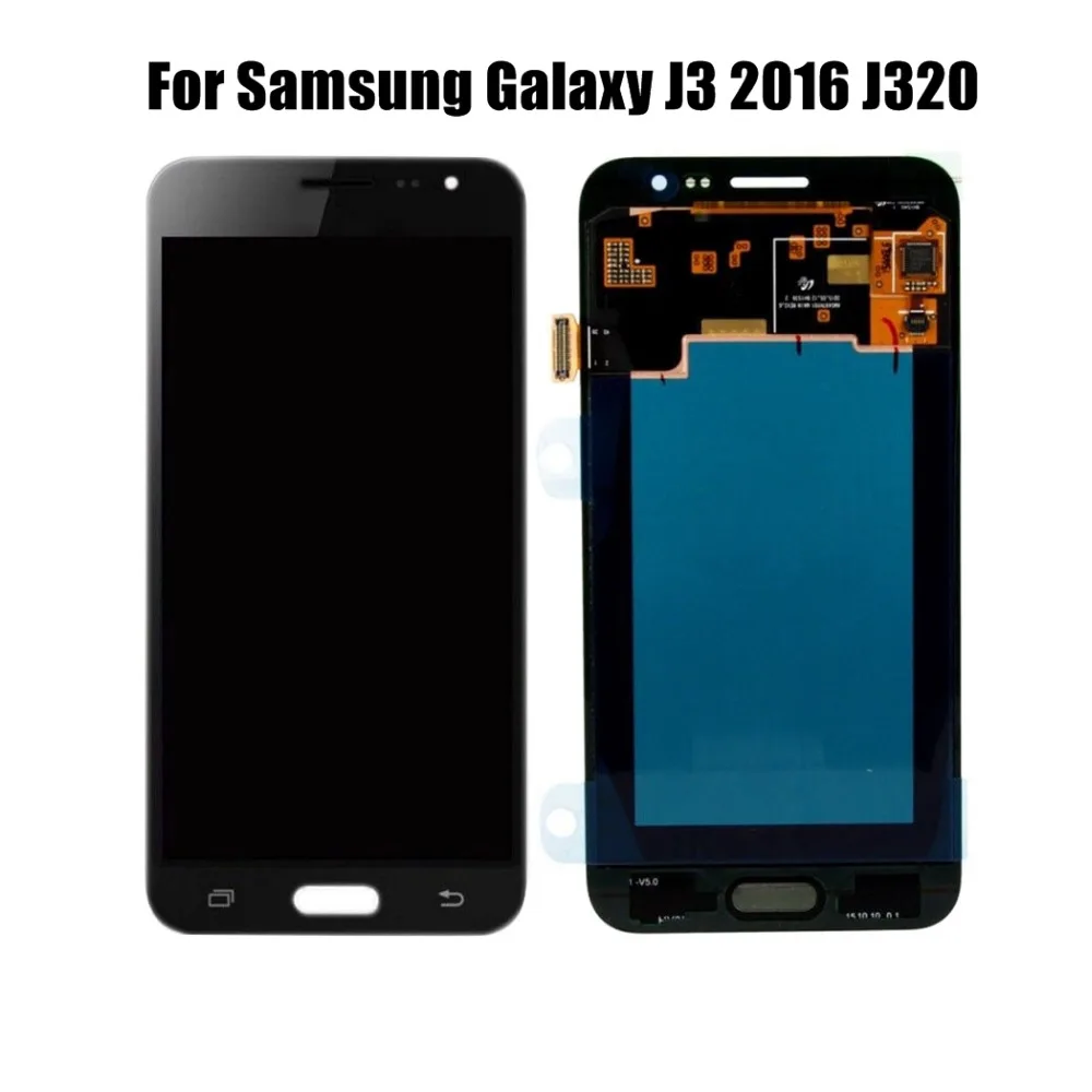 ЖК дисплей кодирующий преобразователь сенсорного экрана в сборе для Samsung Galaxy J3 2016