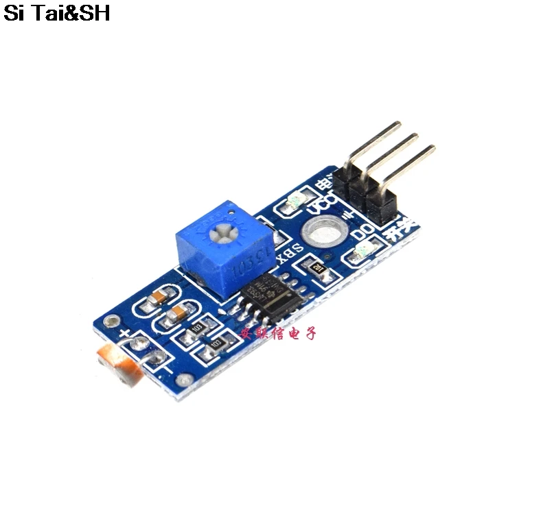 

Photoresistor module Light sensor module Smart car accessories Send information