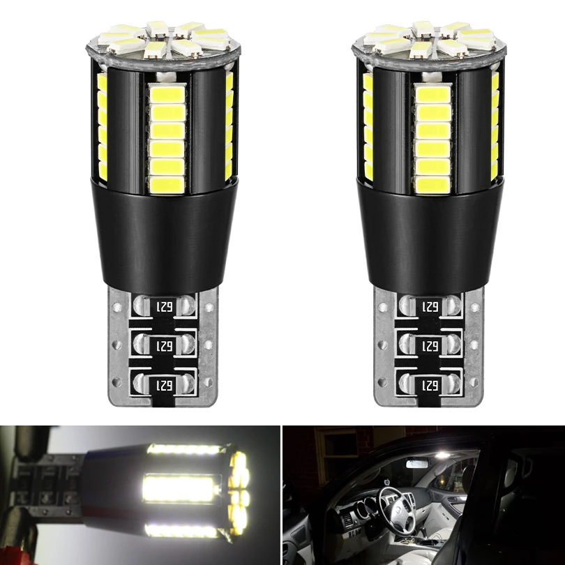 

2Pcs T10 Canbus LED W5W Parking Light for Seat Ibiza Altea Leon mk3 mk2 mk1 Ateca 2825 Car Interior Lighting Auto Lamp