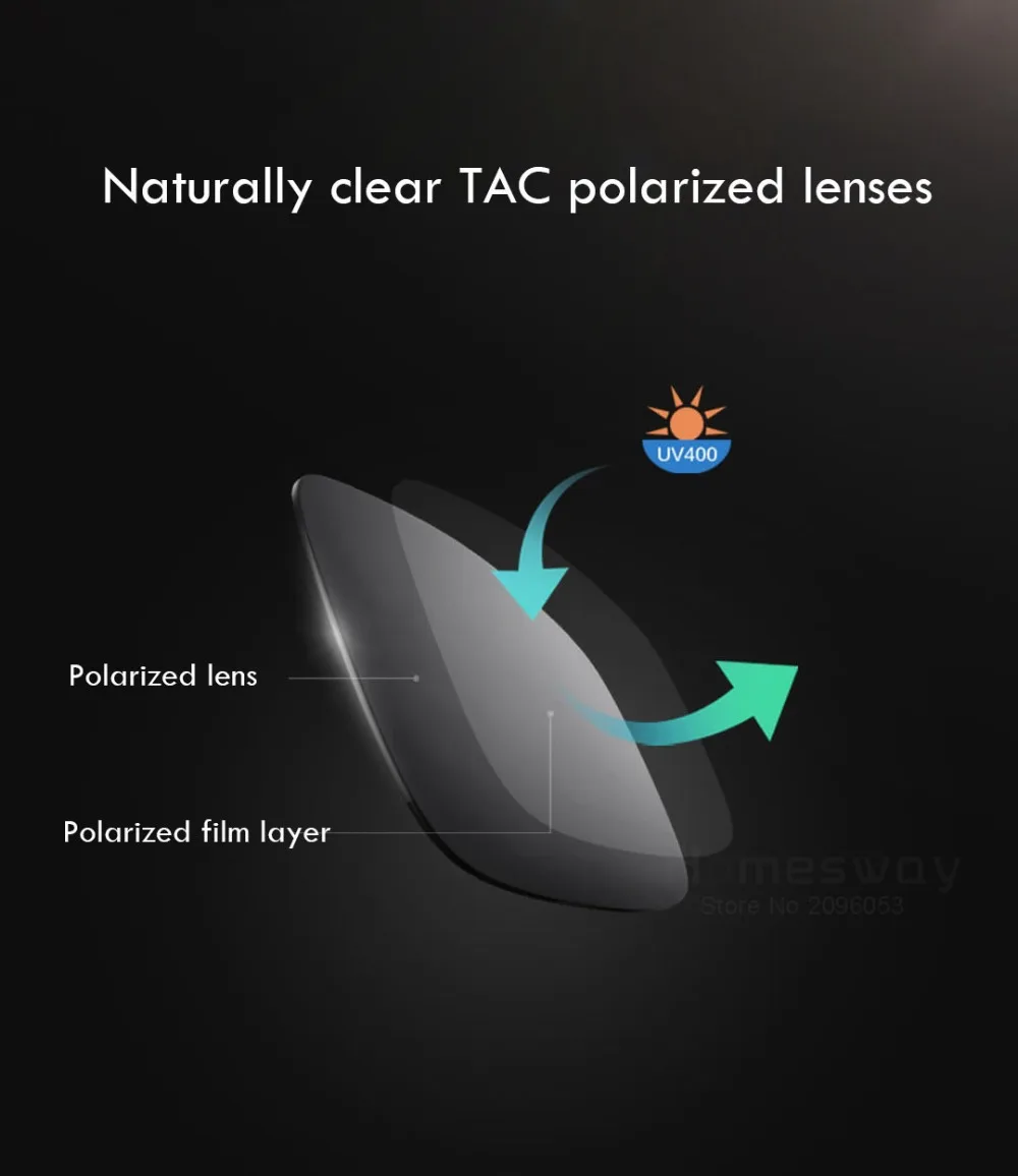 Xiaomi Mijia TS поляризованных солнцезащитных очков TAC поляризованные линзы TR90 Frame УФ-защита Спорт на открытом воздухе путешествия вождения солнцезащитные очки