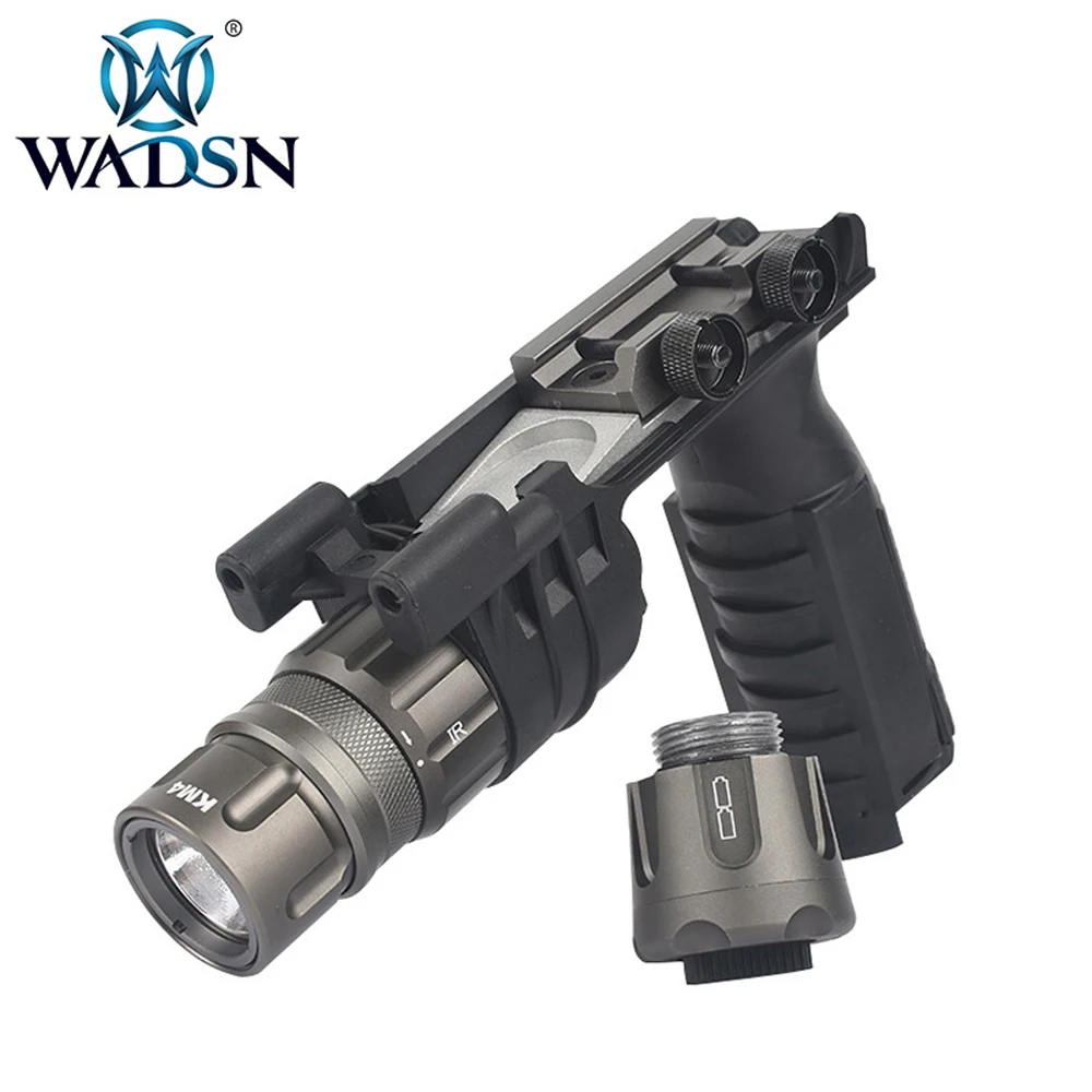 US $85.02 WADSN Surefir Softair Scout lampe M900V VERTICAL FOREGRIP WEAPONLIGHT Tactical Rifle Flashlight WEX451 Hunting Weapon Light