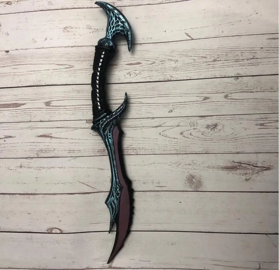 1:1 Косплей Wow Anti-Mage Scythe of Vyse оружие эльфа аниме ролевая игра Хэллоуин Cos подарок