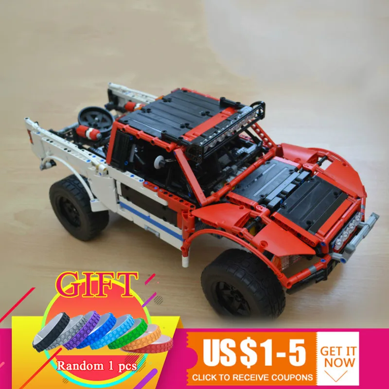 

23013 2314Pcs Technical MOC Series SUV car Pickup truck bricks compatible with building blocks MOC-3662 model toys gift lepin