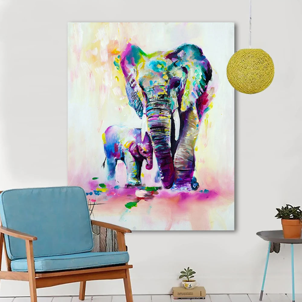 Colorful Elephant-1