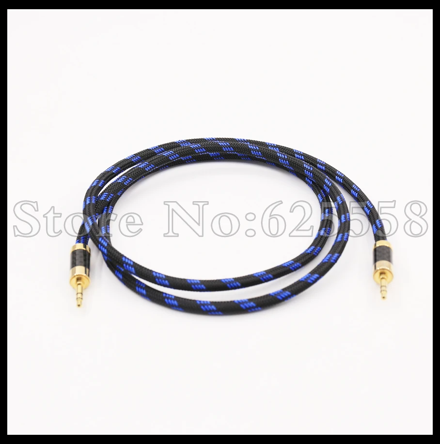 2 м Hifi 3 5 мм 1/8 &quotштекер на штекер стерео аудио видео кабель Запись hifi кабель|plug m|hifi