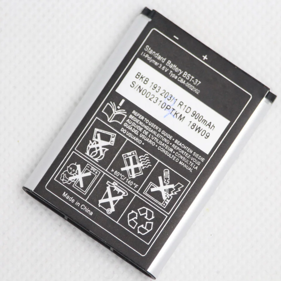 Batteria BST-37 900mAh Per Sony Ericsson W800i W810i K-750i K610i - Foto 2
