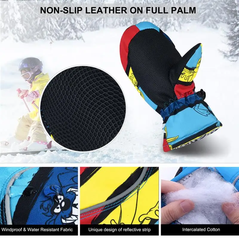 RUNACC الدافئة التزلج التزلج قفازات ماء فنجر كامل القفازات مع الصوف بطانة في الشتاء والخريف RUNACC الدافئة التزلج التزلج قفازات ماء فنجر كامل القفازات مع الصوف بطانة في الشتاء والخريف