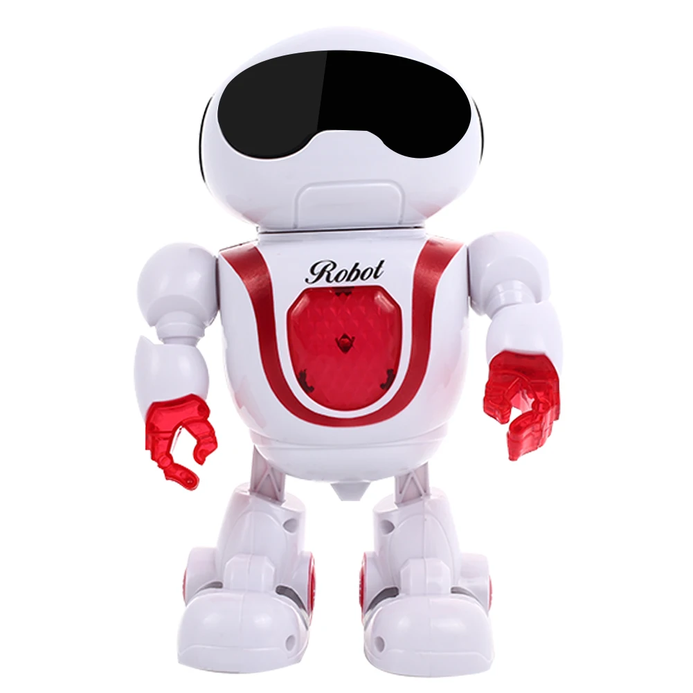 

LED Robot Toy Music Robot Dancing Robot Music Light Electric Plastic Decorate Entertainment Gift Practical Hobby Children