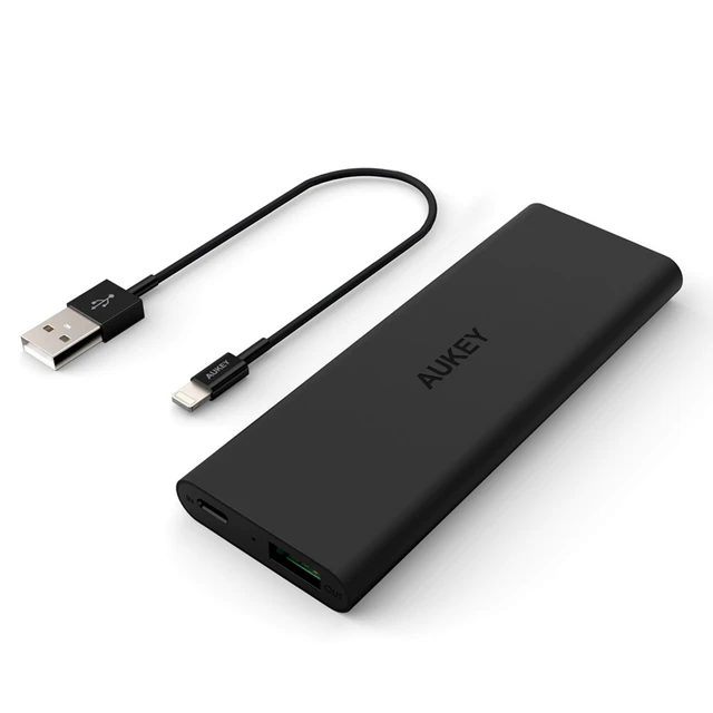 Aukey 3600mAh Portable Charger with Lightning Input Port External