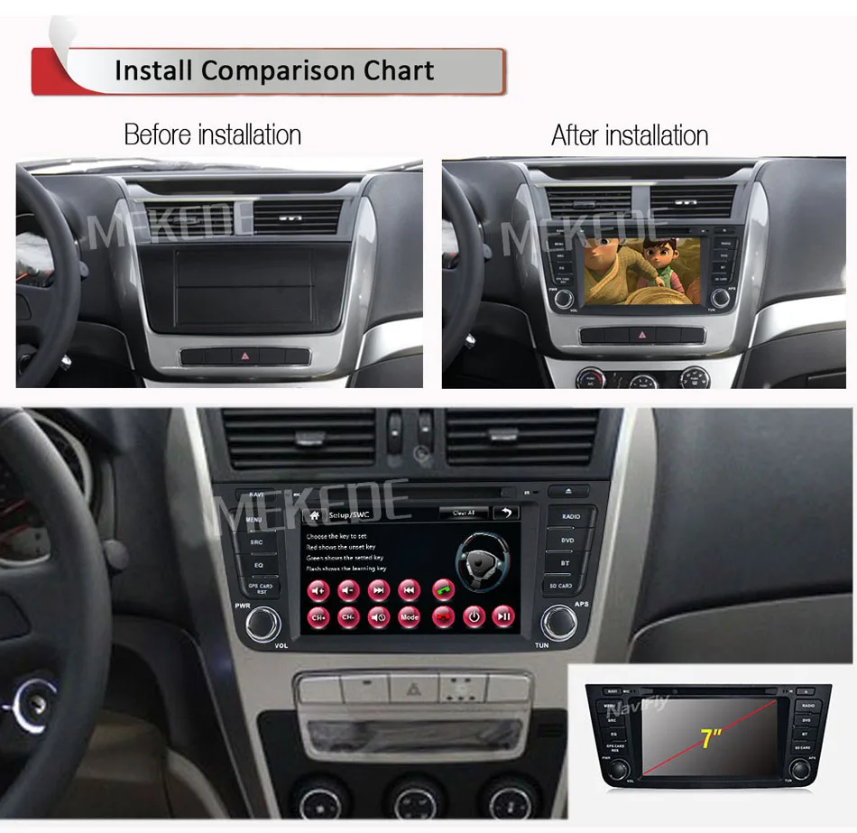 Clearance Free shipping! Russia Touch screen Car dvd player GPS Navigation for Geely Emgrand GX7 EX7 Emgrand X7 multimedia radio audio BT 7