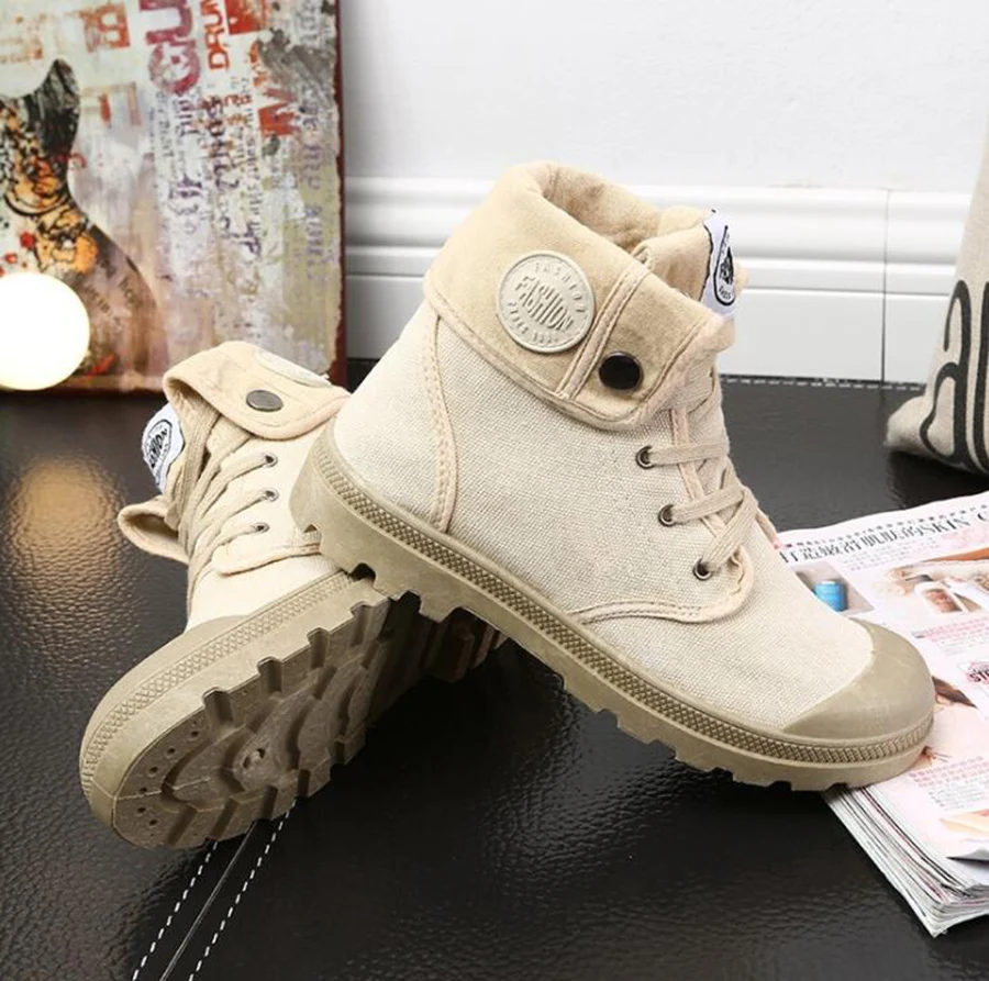 

Winter Non-slip Breathable Popular High-top Women's Shoes Comfortable Wear-resistant Outdoor Sports Military Boots Tooling Shoes