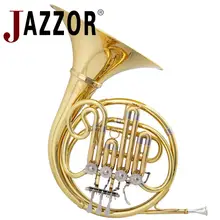 JAZZOR JZFH-210 4-ключ один французский модель начального рога, ББ плоские духовые инструменты Валторны с бесплатным мундштук доставка