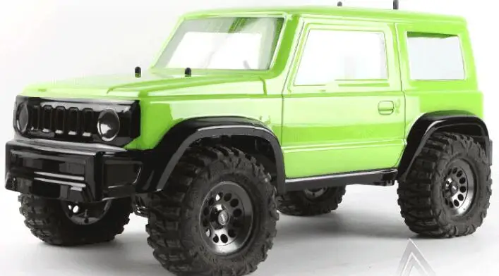 Jeep Wrangler Unlimited Rubicon ArmyGreen Body 12,"(324 мм) Колесная база для ffRAXXAS TRX4 JIMNY MST AXIAL SCX10 AX90047 AX90046