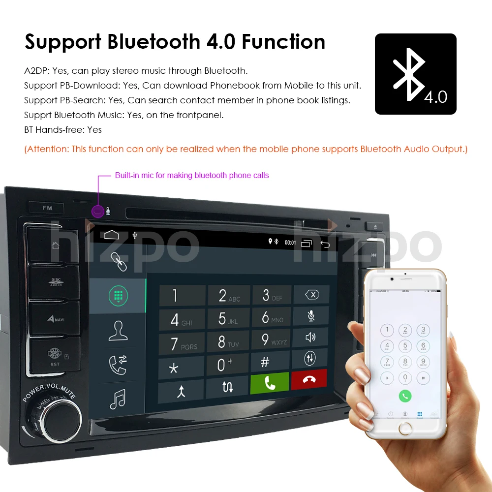 Excellent Android9.0 QuadCore CAR DVD GPS For VW Volkswagen Touareg T5 Transporter Multivan dvd player touch screen radio SWC DVR BT 2GRAM 11