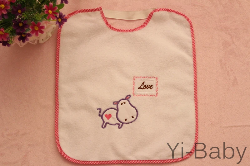 Yb0020-04 младенческой слюны полотенца Baby Bib водонепроницаемый нагрудник отрыжка Полотна 12 шт./компл