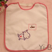 Yb0020-04 младенческой слюны полотенца Baby Bib водонепроницаемый нагрудник отрыжка Полотна 12 шт./компл