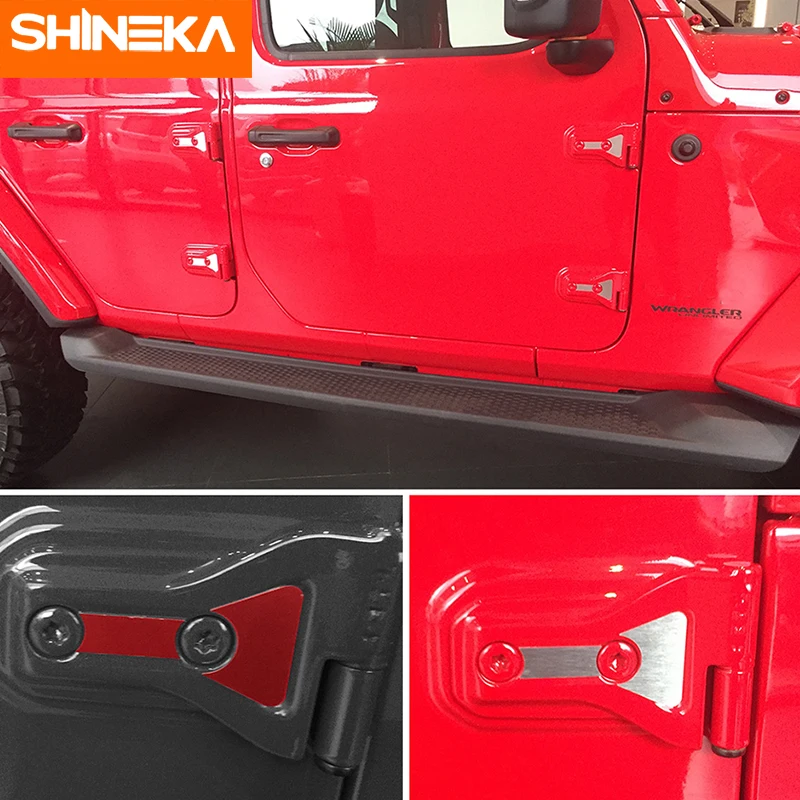 SHINEKA автомобильные наклейки для Jeep Wrangler JL 2018 вверх аксессуары 2 двери 4 крышка