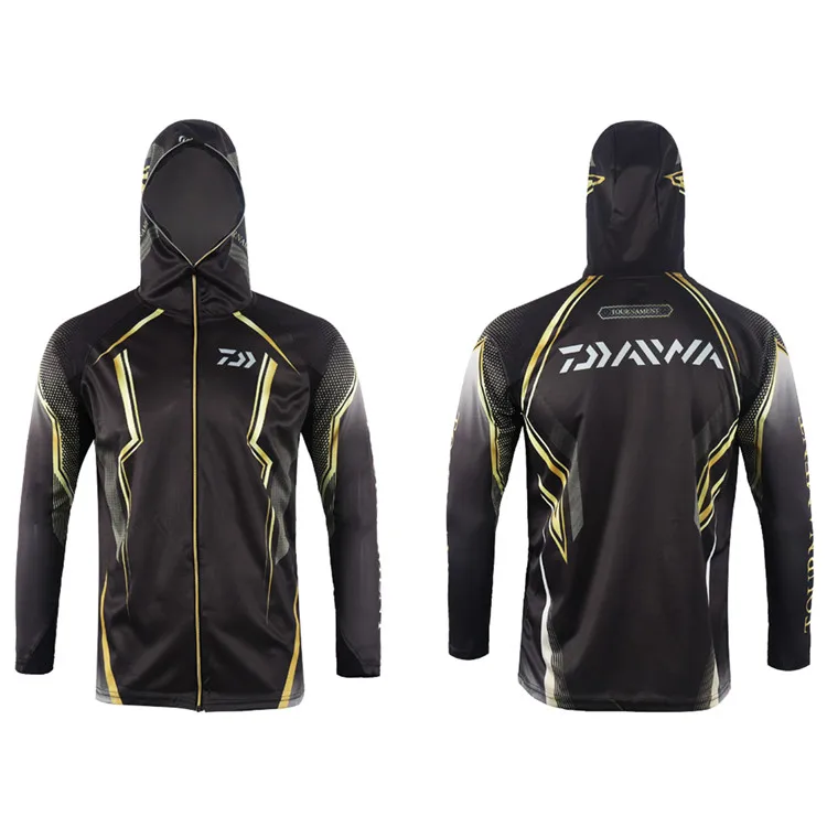 

2018 DAIWA NEW Fishing clothes summer coat DAIWAS Hooded Ultrathin Long sleeve Sunscreen Breathable Anti-UV DAWA Free shipping