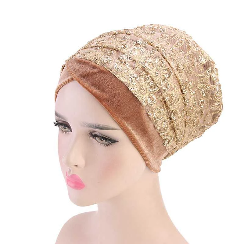 WZCX Fashion New Lace Hot Stamping Casual Tide Beanie Breathable Printing Women'S Hat Adult Cap - Цвет: 01