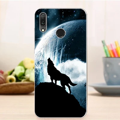 Чехол для Huawei Y6 2019 Обложка чехлы Prime мягкий чехол Φ Y 6 чехлы|Бамперы| |
