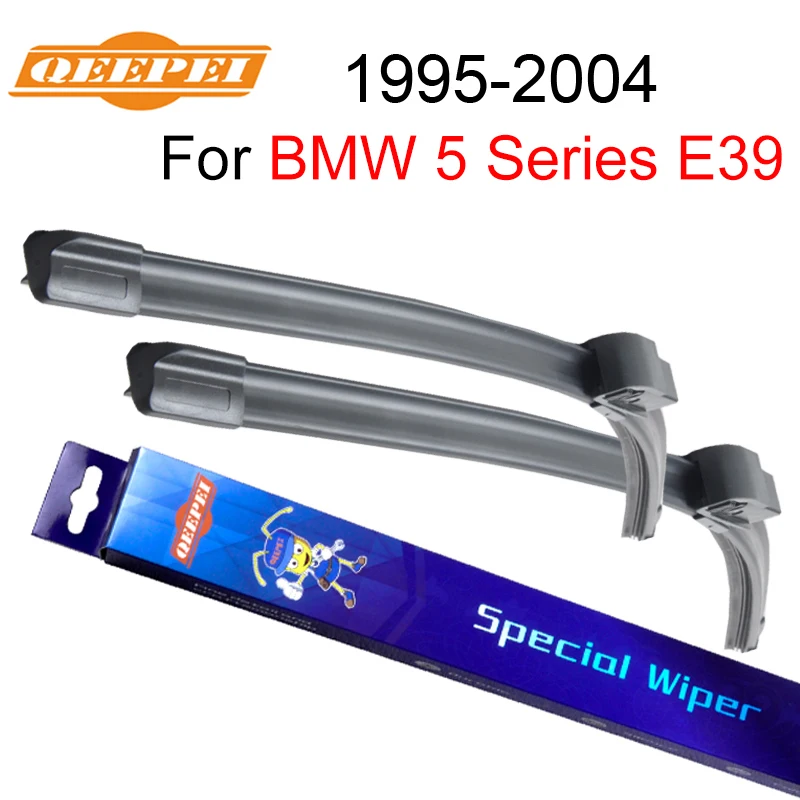 QEEPEI Wipers Blade For BMW 5 Series E39 1995-2004 26''+22'' Car Accessories For Auto Rubber Windshield Windscreen Wiper CPZ103 QEEPEI Wipers Blade For BMW 5 Series E39 1995-2004 26''+22'' Car Accessories For Auto Rubber Windshield Windscreen Wiper CPZ103