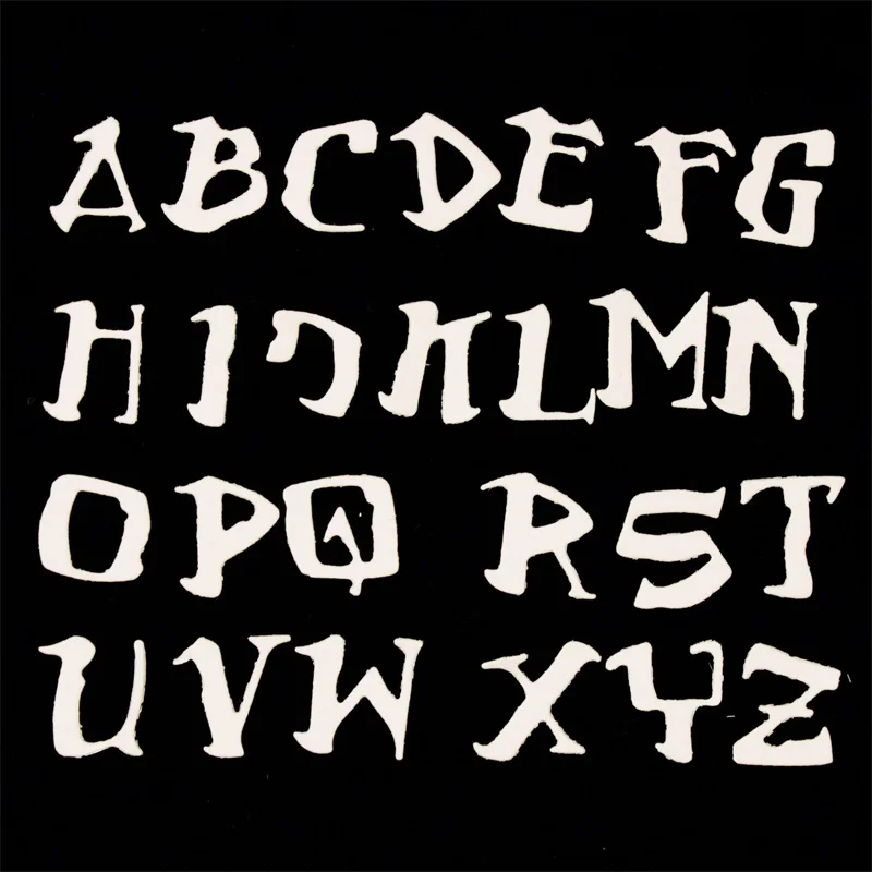 

KSCRAFT Letters Metal Cutting Dies Stencils for DIY Scrapbooking/photo album Decorative Embossing DIY Paper Cards