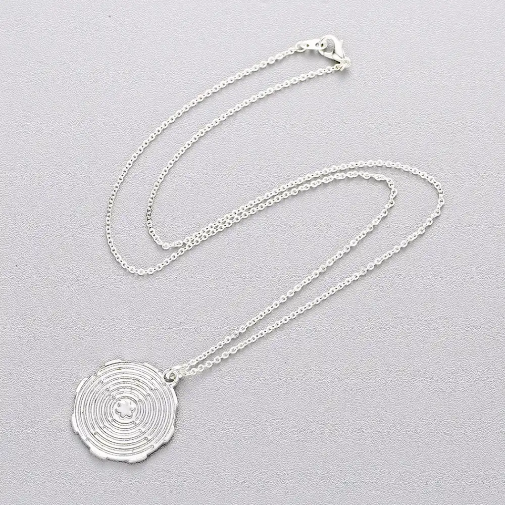 Silver Labyrinth Necklace Sterling Silver Labyrinth Charm on a Delicate Sterling Silver Cable Chain or Charm Only