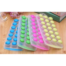 Лоток для льда Форма для льда, лед производитель кубиков лоток поп сахарные тарелки в цветах в случайном порядке