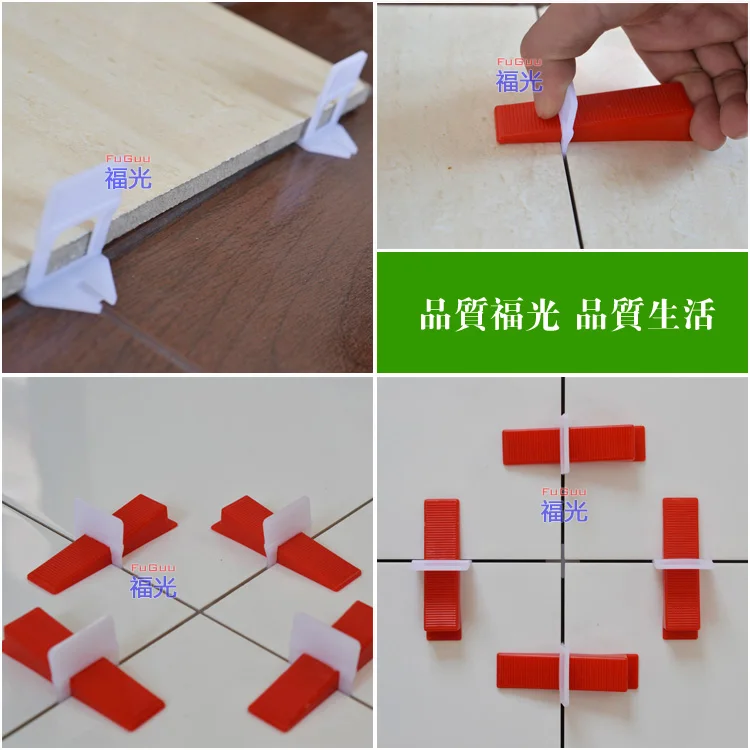 FG-2-tile-leveling-system-400pcs-1-5mm-clips-and-100pcs-red-wedges-and-1pcs-pliers