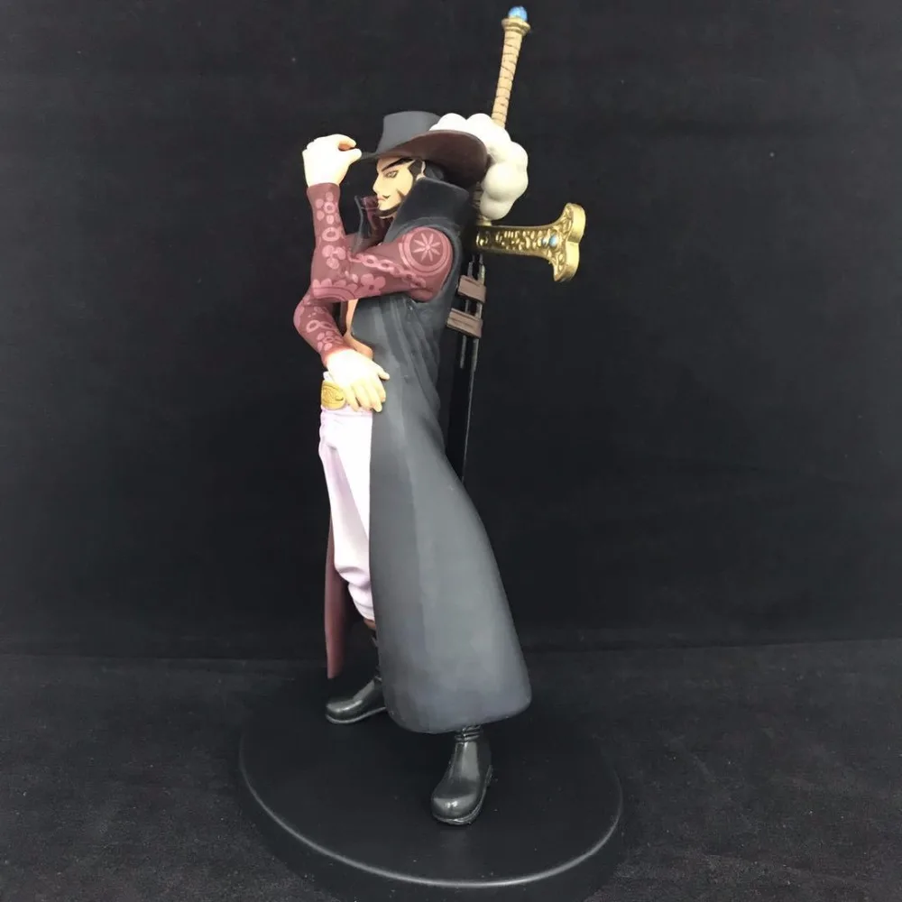 Японского аниме Рисунок one piece Dracule Mihawk фигурка Коллекционная модель|Игровые