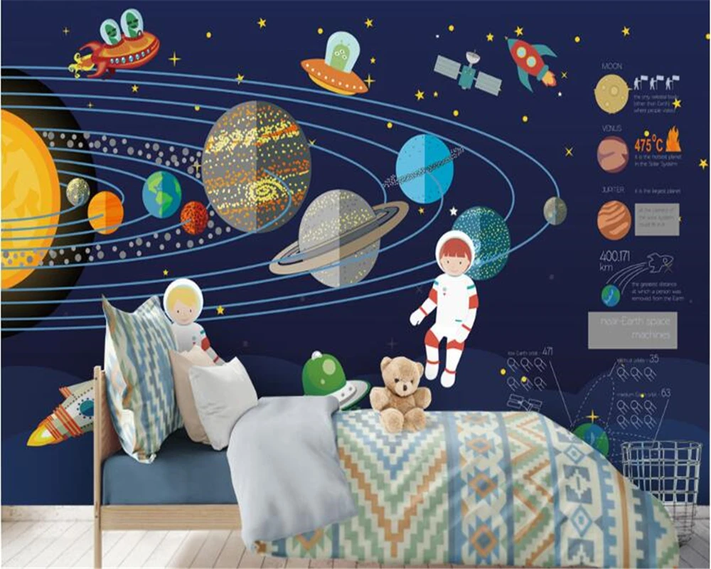 

beibehang High - level interior decoration wallpaper individual theme background wall children 's house background 3d wallpaper