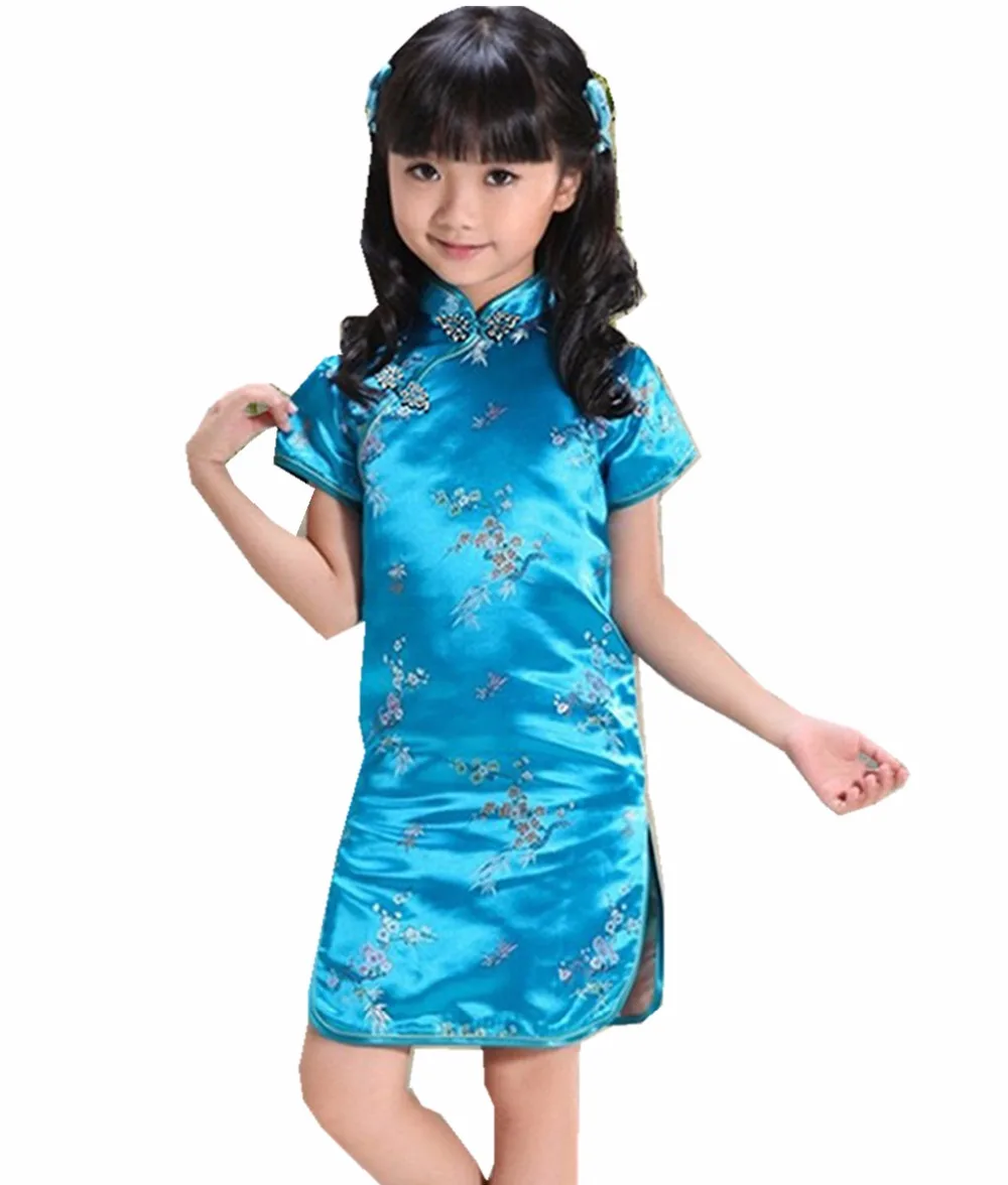 Платье в китайском стиле Qipao для маленьких девочек от Shanghai Story фирменное платье