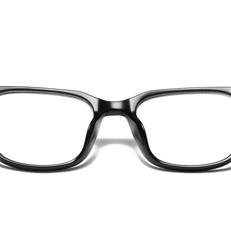1,56, асферические линзы, очки по рецепту, для женщин и мужчин, Ретро стиль, Rice Nail TR90, квадратные очки для близорукости, черная оправа, 0~-4,0