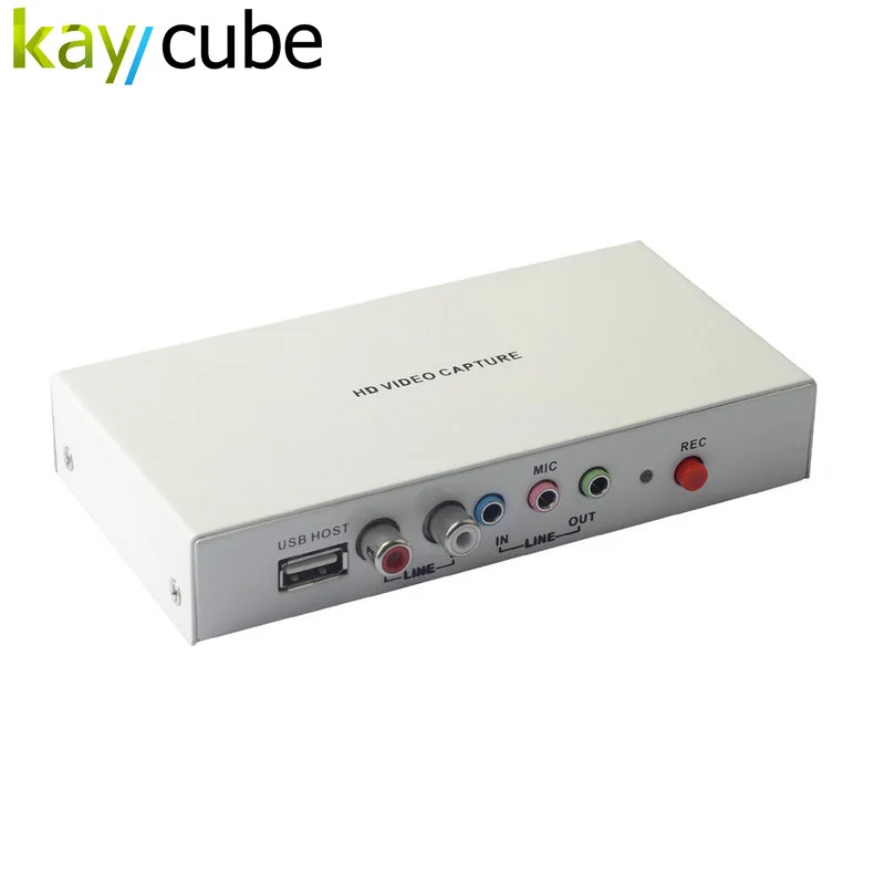 

REL010 1080P HDMI HD Video Capture/HD Game Capture Support 1080P/YPbPr/MIC, Input HDMI YPbPr Recorder For STB,DVD Keycube