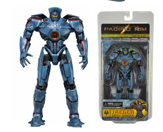 Hot Movie 18cm Pacific Rim Gipsy Danger Action Figures PVC brinquedos