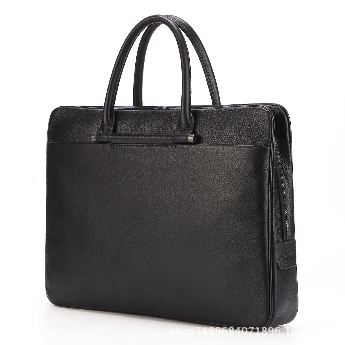 

Leisure One shoulder Head Layer Man business Bag Handbag Cowhide Briefcase Men leather Laptop Bag 2019 New