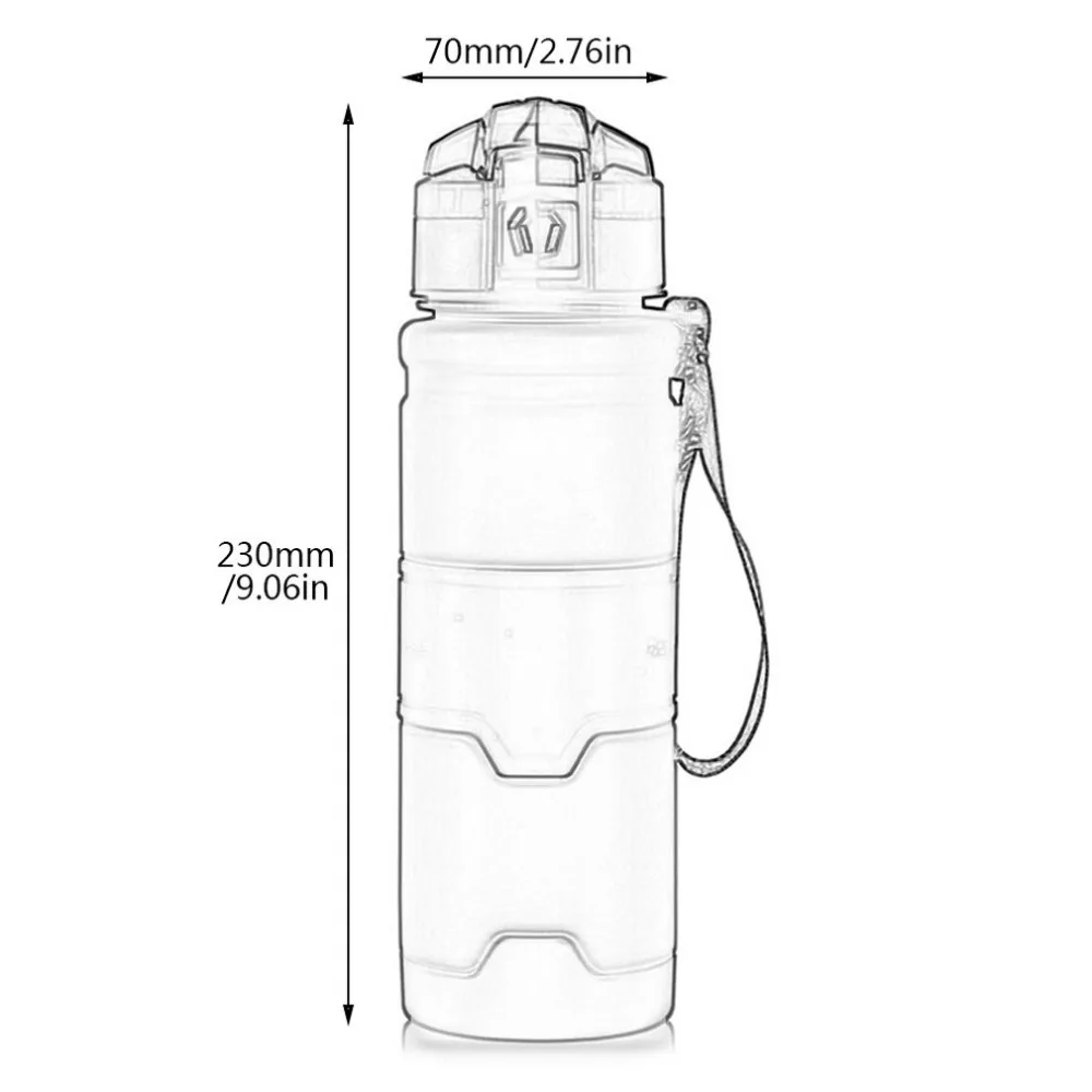 Бутылка для воды протеиновый шейкер портативный движение Спортивная бутылка для воды бесплатно пластик для спорта кемпинга туризма