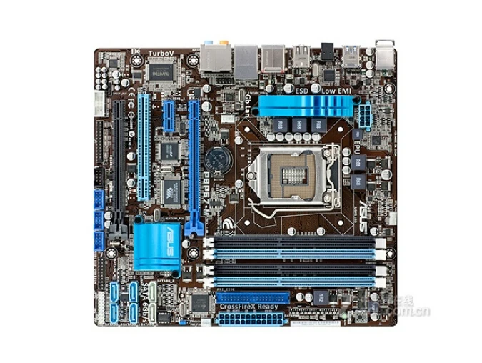 Бесплатная доставка оригинальные платы для P8B75-V DDR3 LGA 1155 B75 32 ГБ для I3 I5 I7 Процессор USB 3,0 b75 Desktop motherborad