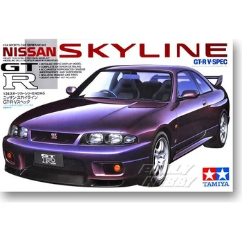 

Skyline GT-R V-Spec (R33) 1/24 Car Model 24145