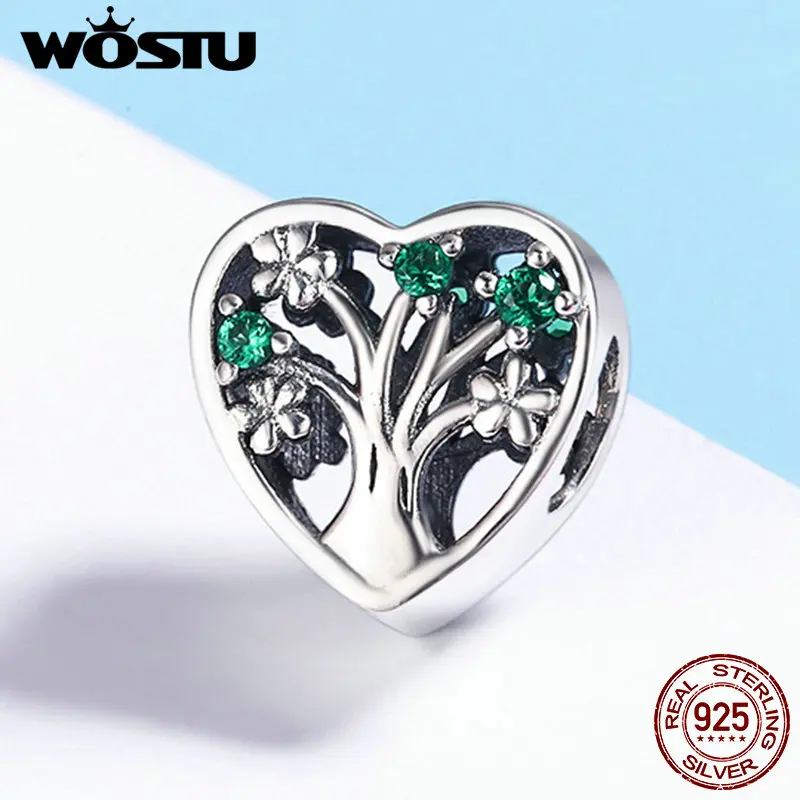 Бусины из серебра 925 пробы в виде дерева жизни и сердца|tree of life bead|bead treesilver charms beads |