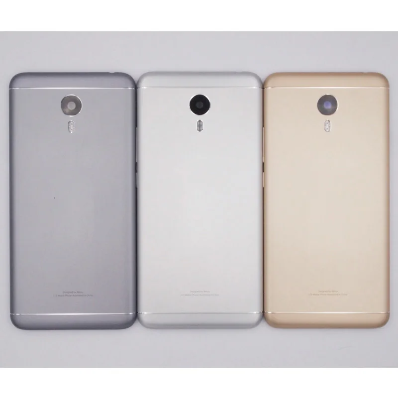 

BaanSam New Battery Door Back Cover Housing Case For MEIZU M3 Note 5.5 Inch L681 With Camera Lens+Antenna No Power Volume Button
