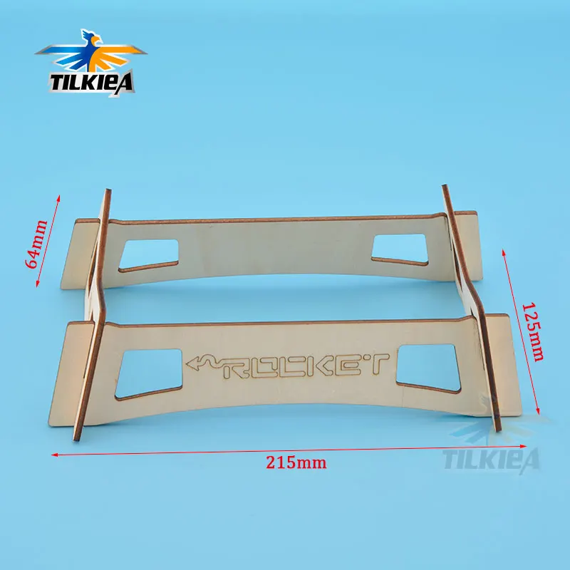 

Rc Boat Wooden Frame Boat Body Support Parts For RC Boats Length 55cm - 75cm