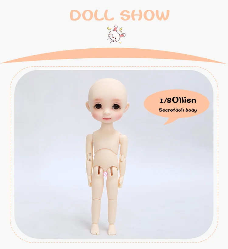 OUENEIFS Ollien Secretdoll BJD SD кукла 1/8 модель тела для маленьких девочек и мальчиков высококачественные игрушки магазин фигурки из смолы Irrealdoll luodoll