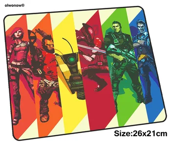 

borderlands mousepad 26x21cm gaming mouse pad big gamer mat HD pattern game computer desk padmouse keyboard Fashion play mats