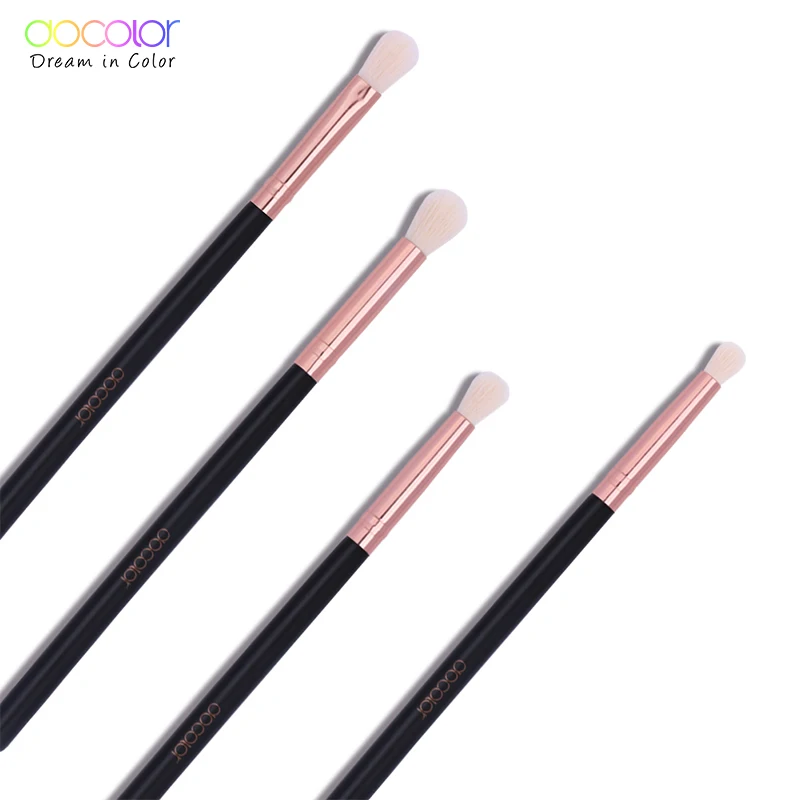 Makeup brush set 4PCS Eyeshadow brush blending eyebrow make up brushes synthetic bristles beauty cosmetics brush set makeup brush