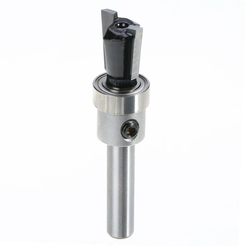 

1/4 Inch x 1/2 Inch Shank Carbide Dovetail Joint Router Bit 10 Degree Woodworking Cutter With Bearing For Power Tool