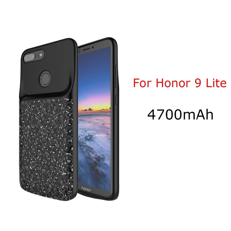 

4700mAh Back Clip Battery Charger Case For Huawei Honor 9 Lite Ultra Thin Power Bank Charger Cover For Honor 9 Lite