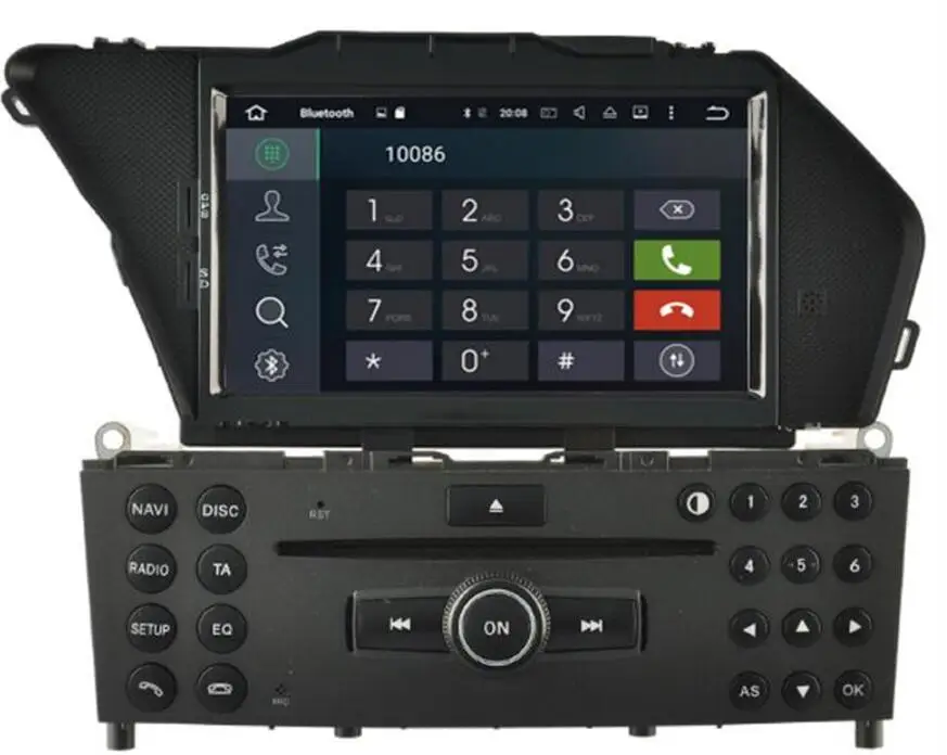 

Android 9.0 car radio gps dvd player for benz glk glk300 glk350 x204 2008-2012 navigation multimedia system 4/2GB RAM WIFI